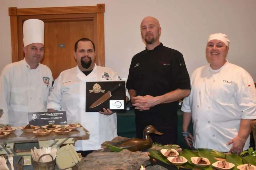 Messina’s catering & events’ own chef mark daniels named one of the 2019 best chefs in louisiana 1 a group of chefs standing next to each other