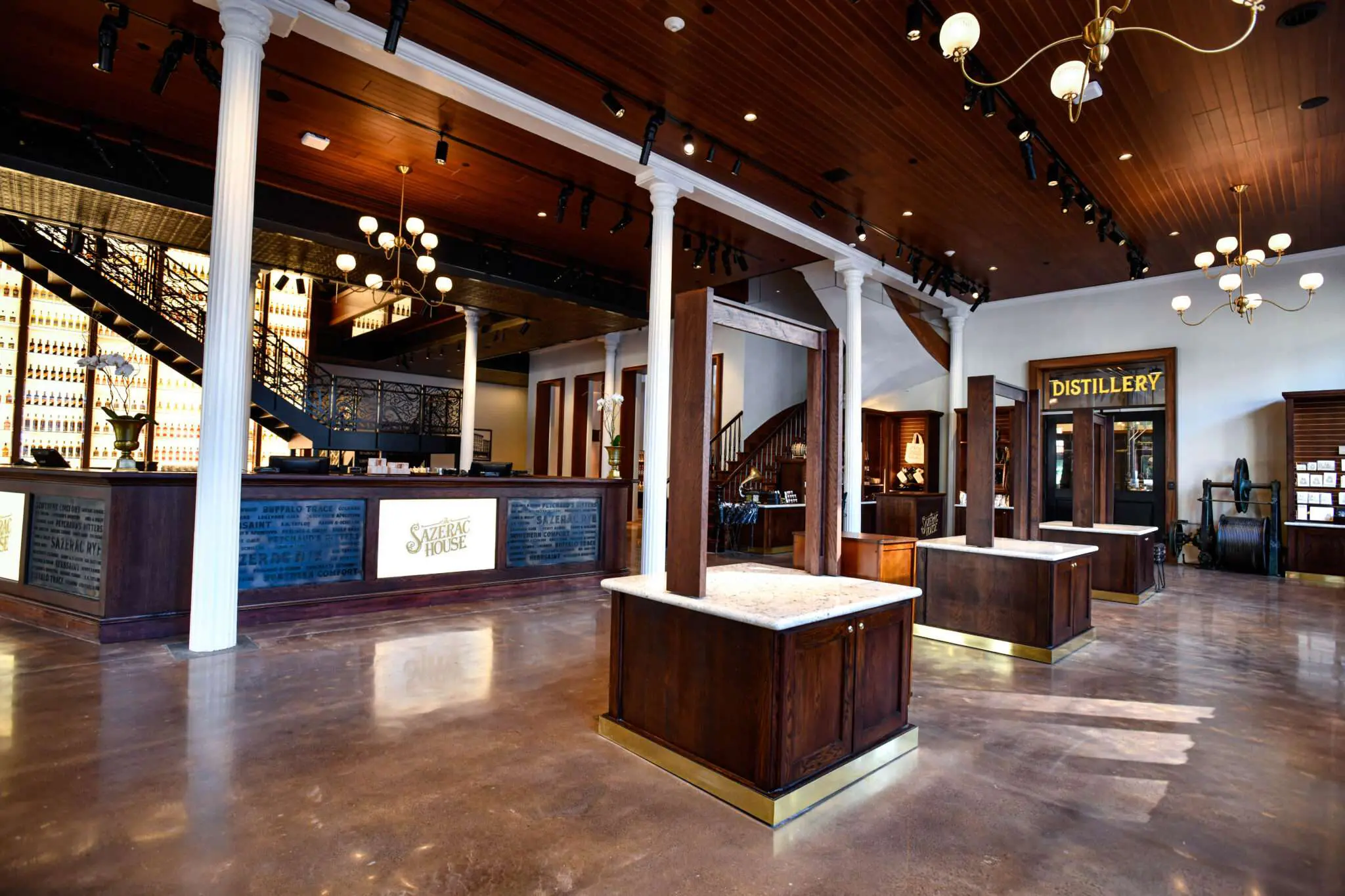 Saerac house interior