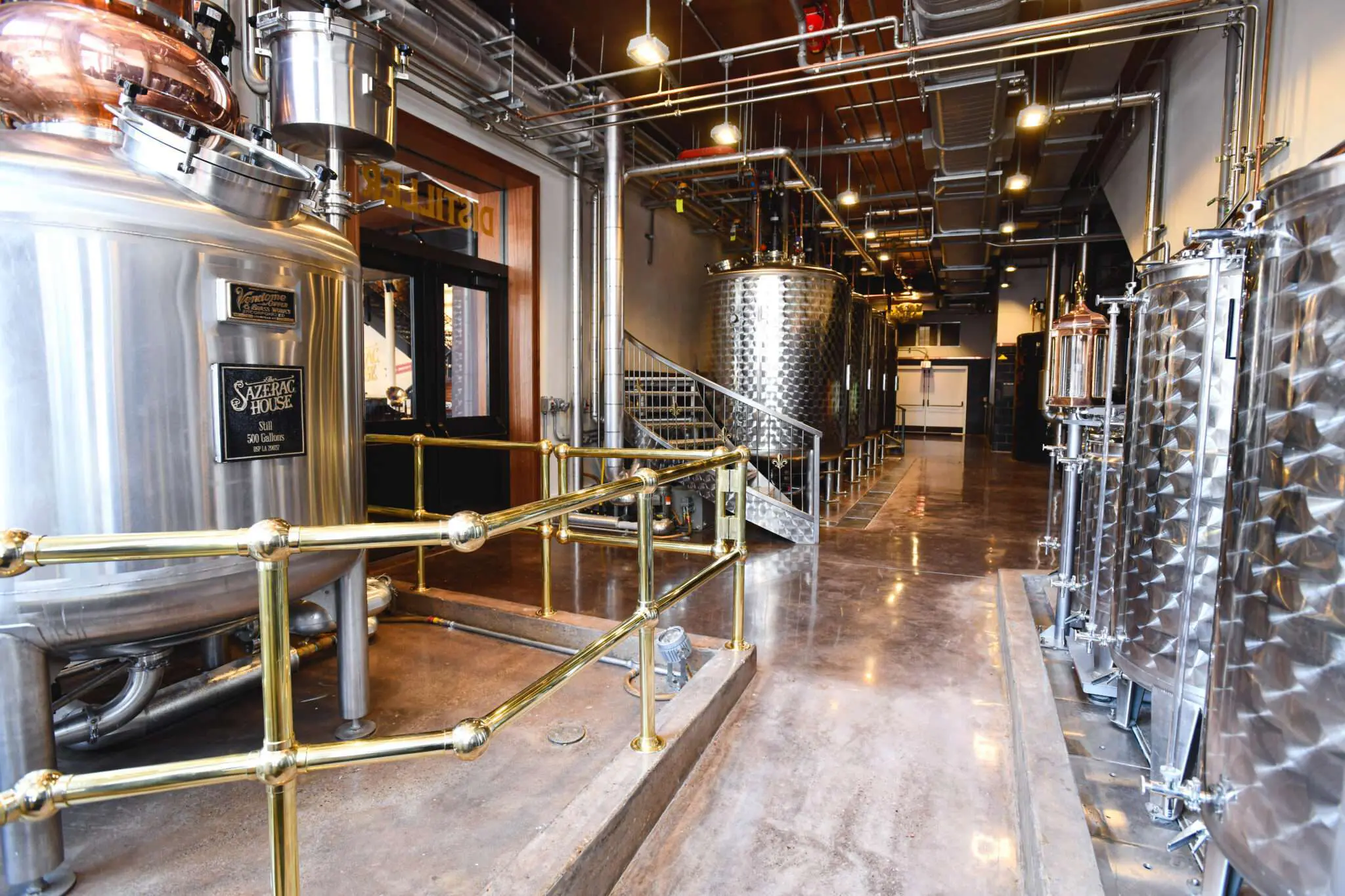 Sazerac house backdoor area