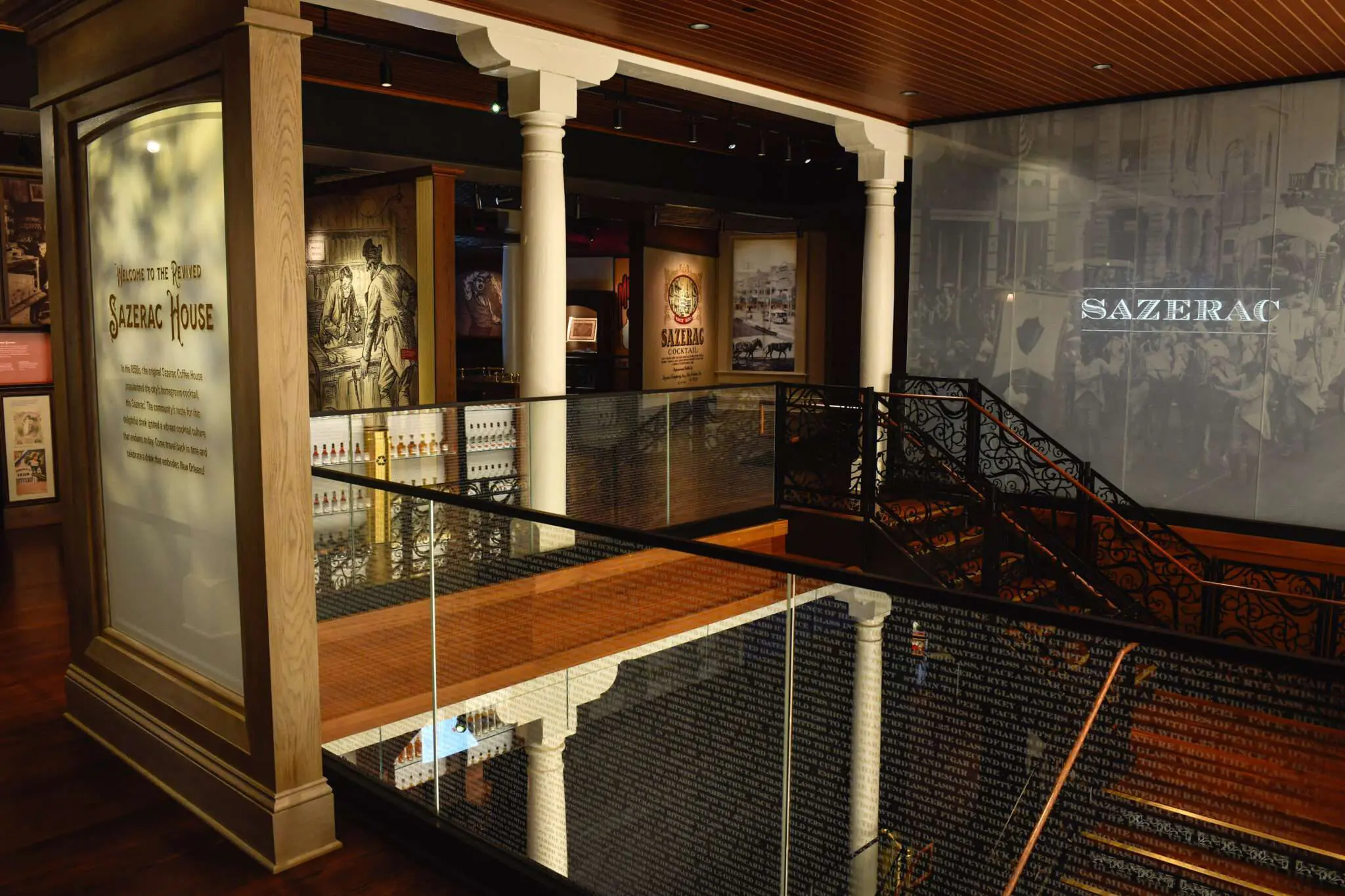 Saerac house interior