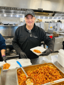 Messina's disaster relief feeding springs into action during the freeze 4 george messina of messina's disaster relief feeding