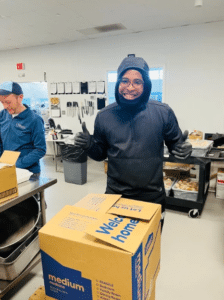 Messina's disaster relief feeding springs into action during the freeze 1 messina's disaster relief feeding division - freeze