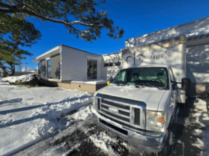 Messina's disaster relief feeding springs into action during the freeze 2 messina's van during disaster relief feeding