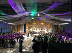 messina's catering at mardi gras ball