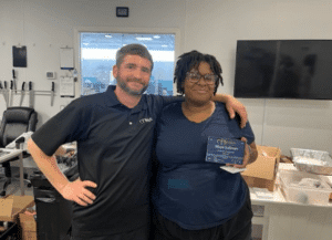 myya sullivan named messina’s employee of the month