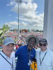 Messina’s breaks records at 2025 jazz fest 2 messina's team at new orleans jazz & heritage festival