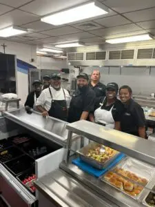 messina's catering at st. pius x school