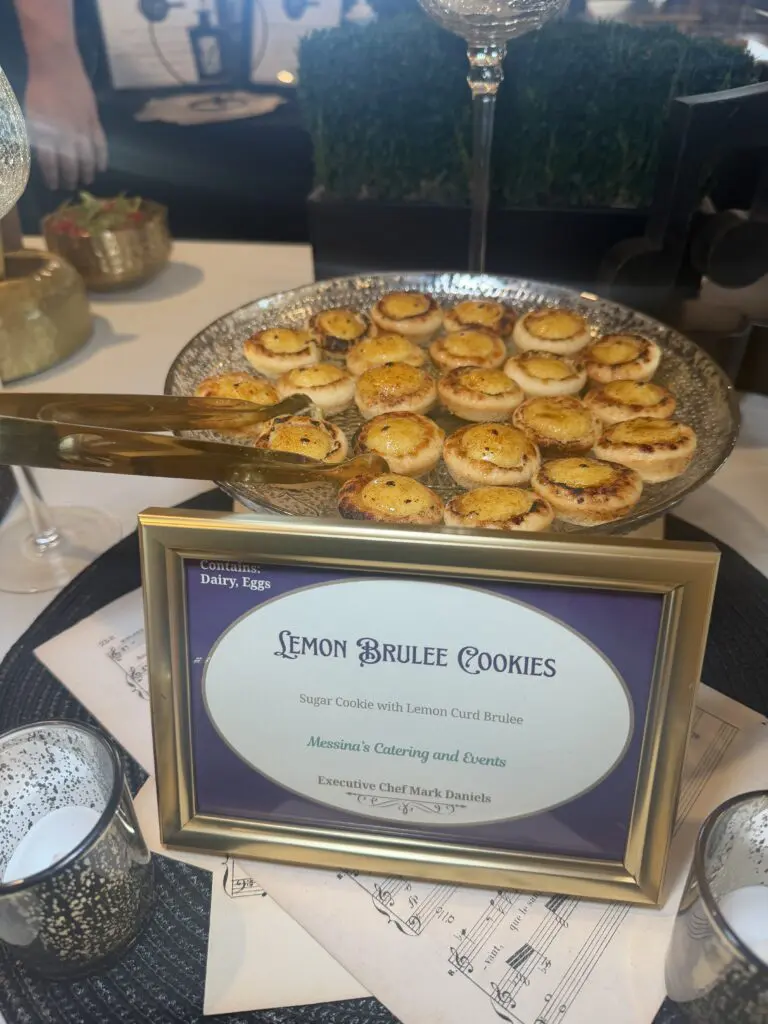 Messina’s brings home a win at tasty bites of the south 4 messinas sweet lemon brulee cookies at nace tasty bites competition