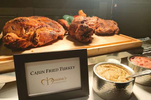 Messina's Cajun fried turkey
