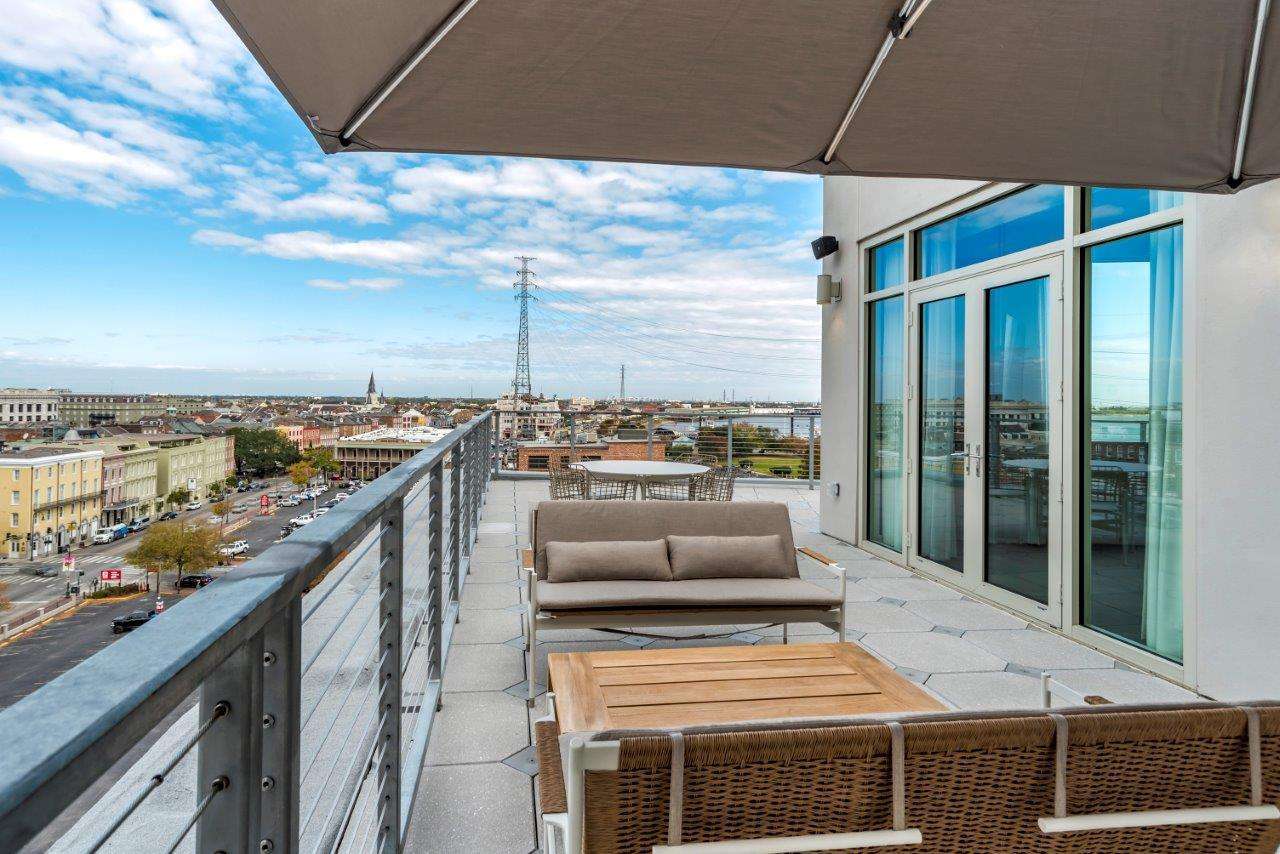 beautiful view terrace