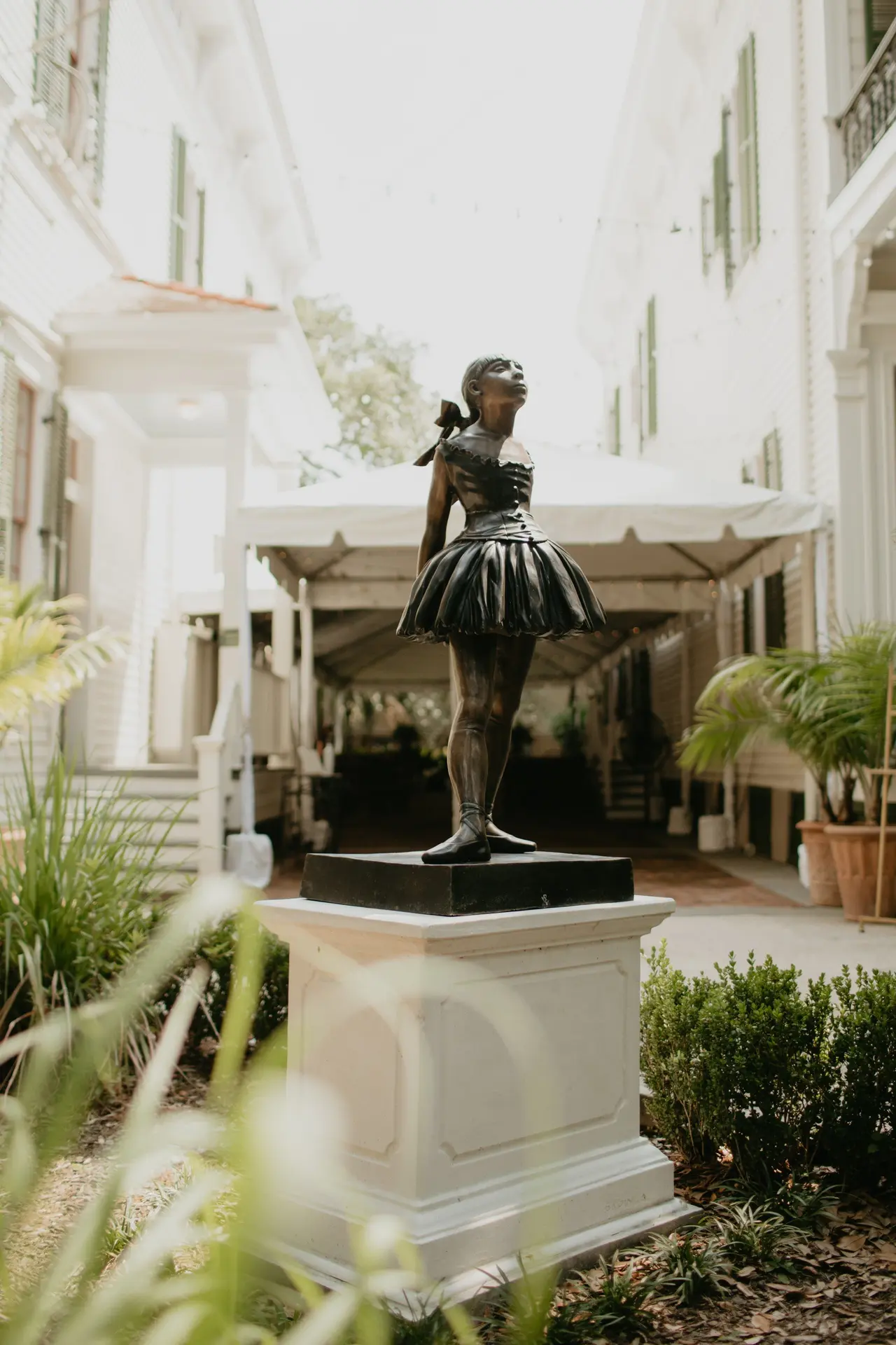 Degas House statue New Orleans