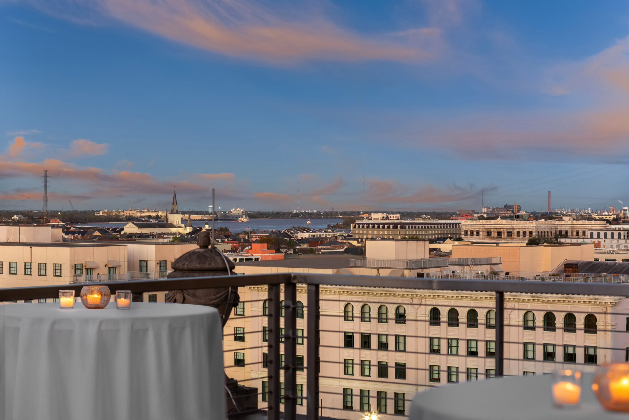 Jung Hotel New Orleans skyline