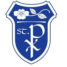 st pius x school logo from web
