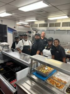 messina's catering at st. pius x school