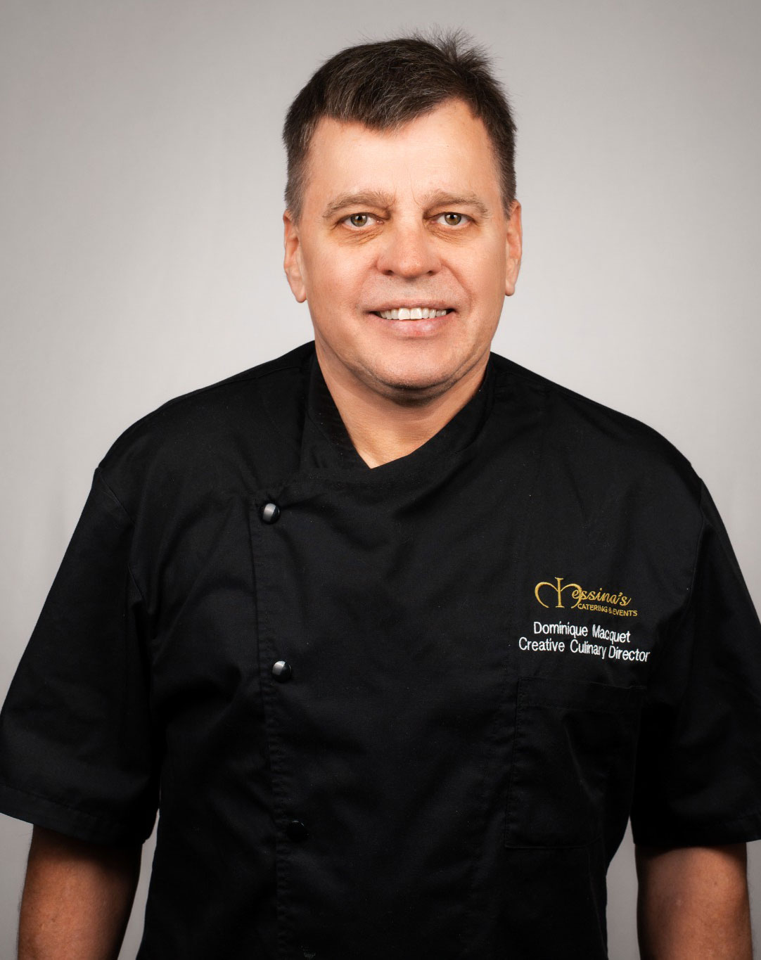 dominique macquet - creative culinary director of messina's catering & events, a top new orleans catering company